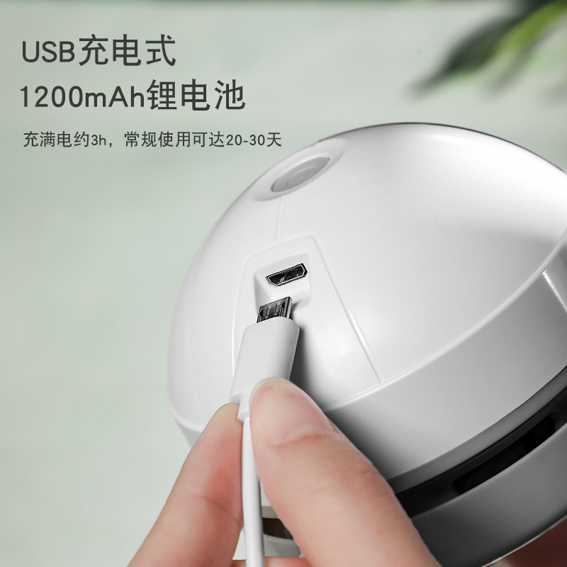 Desktop vacuum cleaner mini rechargeable cleaning machine eraser keyboard cleaner portable automatic dust suction machine gift - Image 3